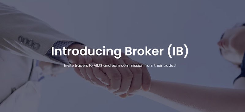 AIMS Introduces Introducing Broker Program with Weekly CommissionsAIMS Introduces Introducing Broker Program with Weekly Commissions